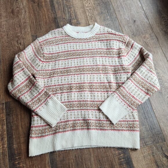 American Eagle Whoa So Soft Crewneck Sweater Size Medium in Multi Color - Picture 8 of 11